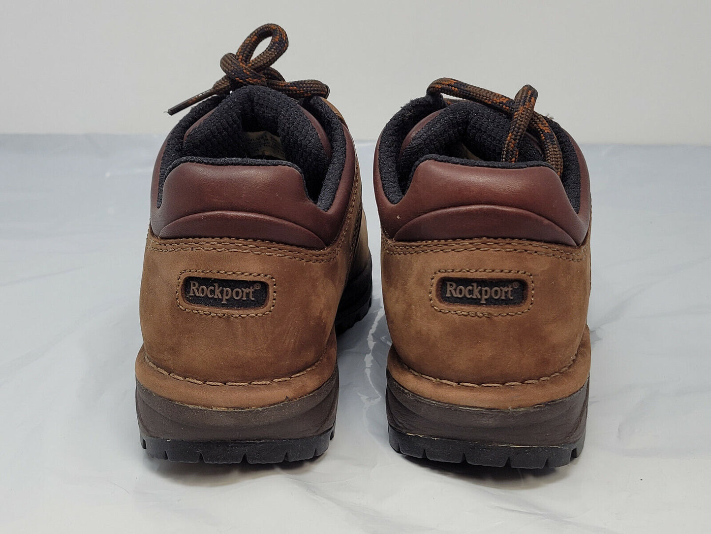 Rockport XCS Womens Sz 6.5M Vibram Leather Hiking Boots Brown Lace-Up WLV41