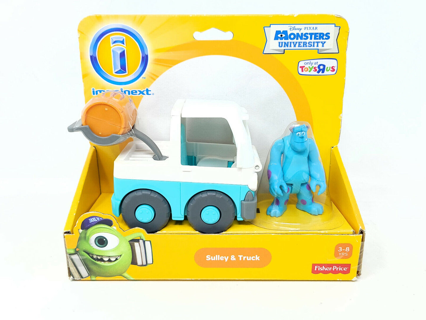 Imaginext Disney Pixar Monsters University - Sulley & Truck Set - Toys R Us -NEW