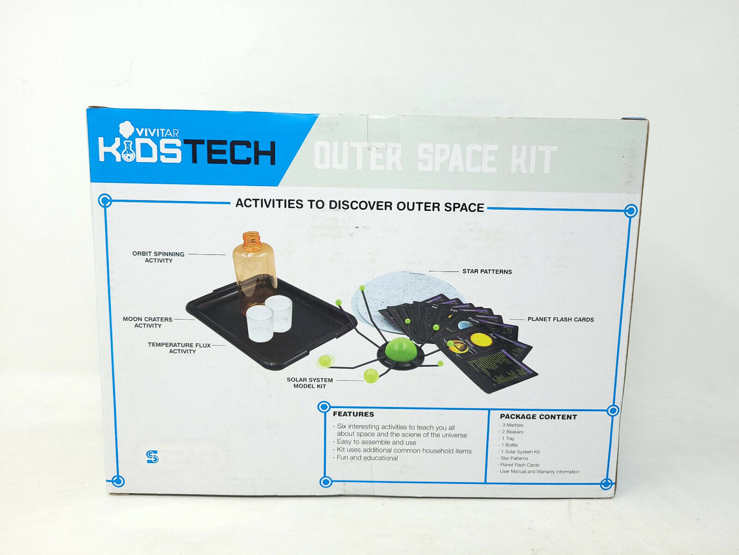 Vivitar Kids Tech - Outer Space Exploration Science Kit - New in Box