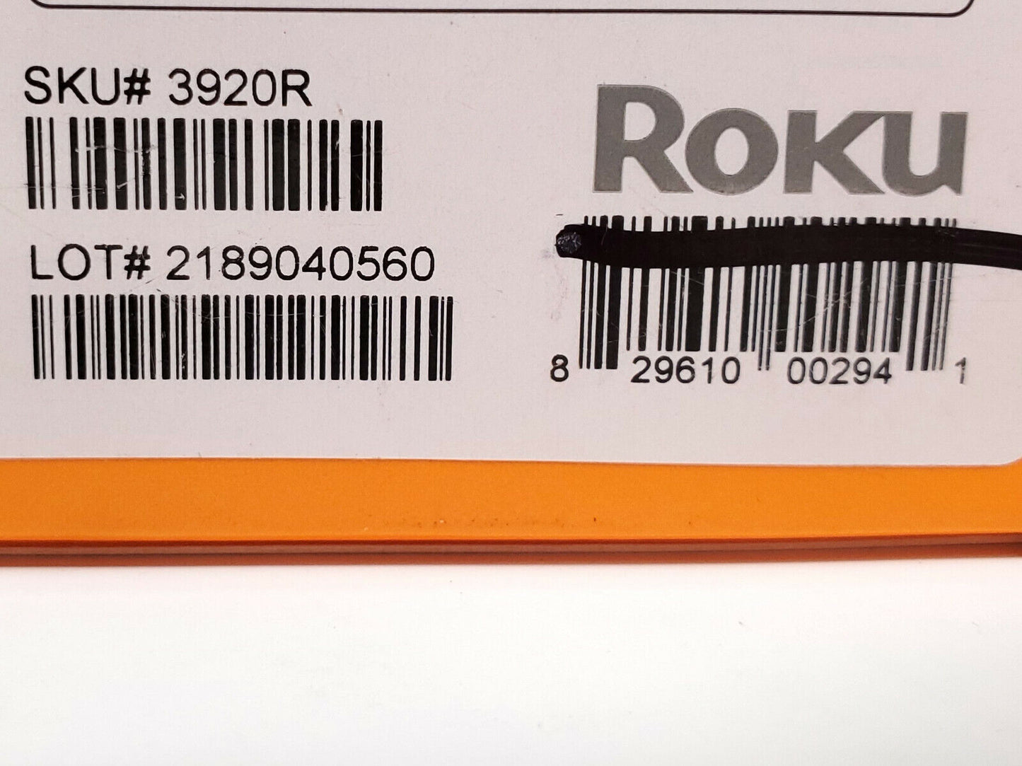 Roku Premiere 4K/HDR/HD Streaming Player with IR Remote and HDMI Cable 3920R-NEW