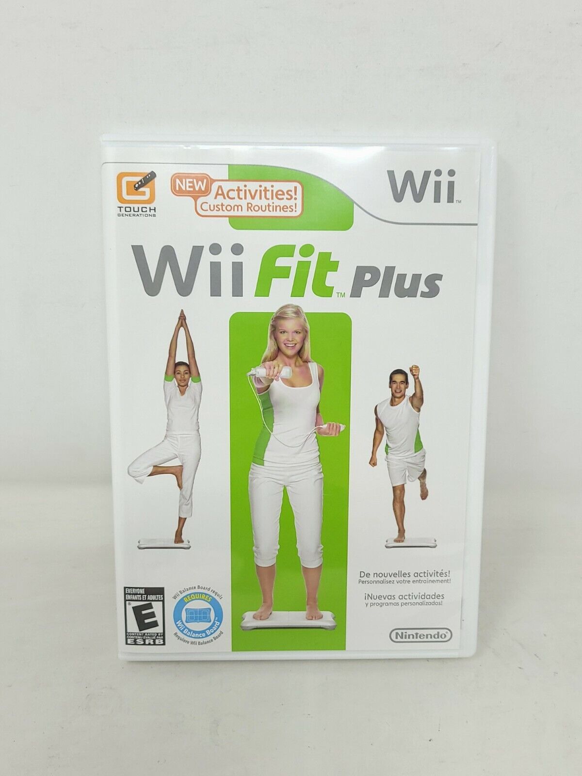 Nintendo Wii Fit Plus with Balance Board - Silicone Grip -CASE- Complete In Box