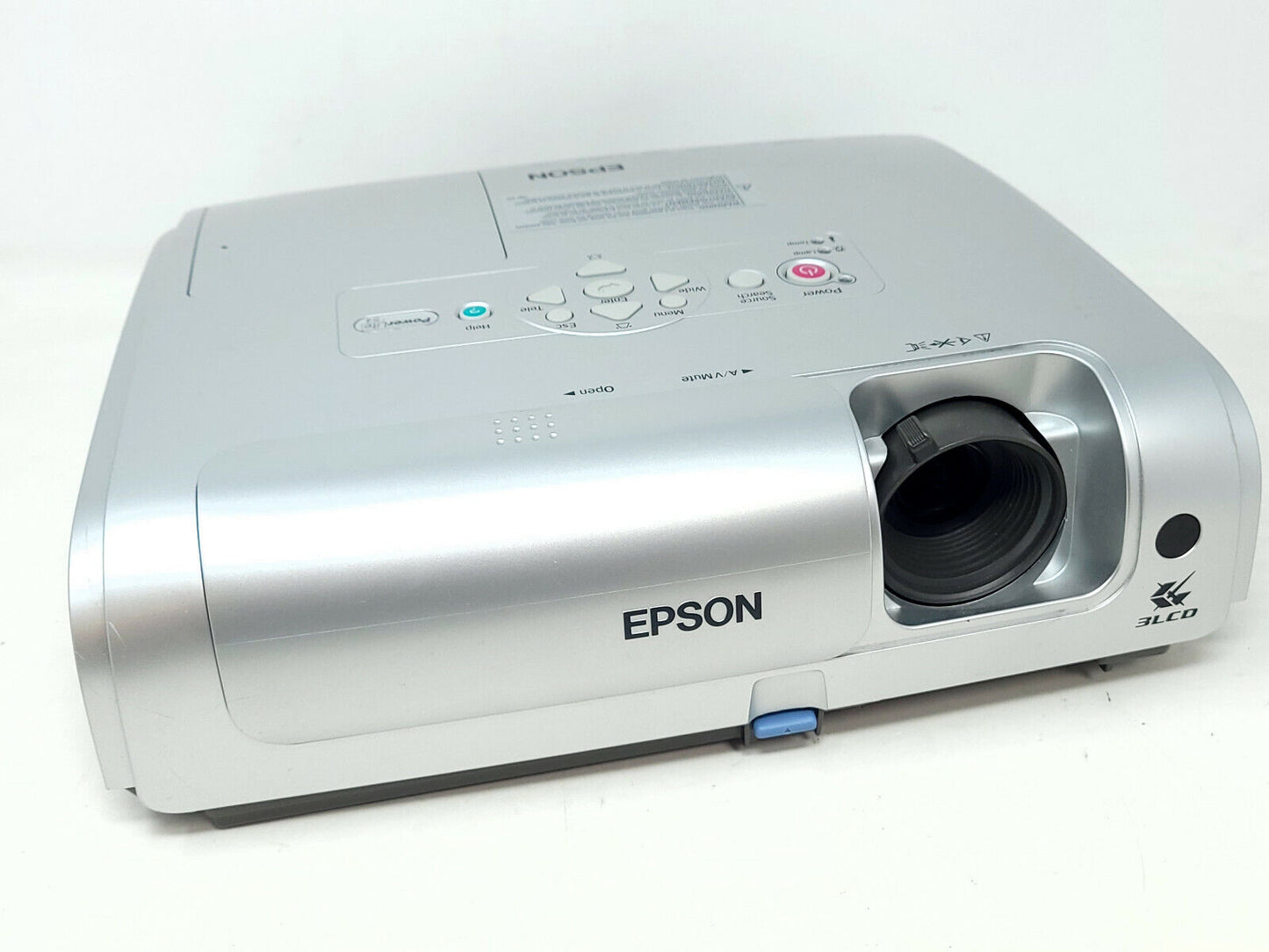 Epson LCD Projector PowerLite S4 Model EMP-S4 Gray With Remote & Case 974 - READ