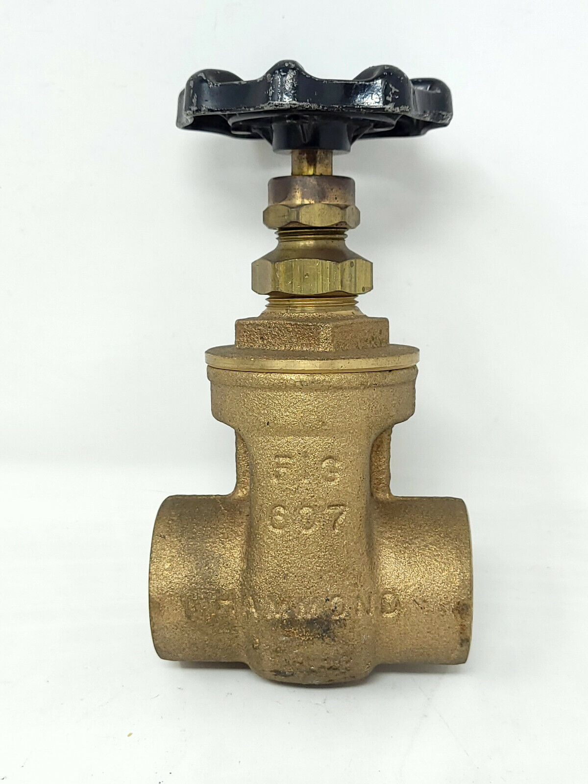 HAMMOND FIG 607 - Gate Valve 1 1/4" - Class 125 - Brass - NEW OPEN BOX