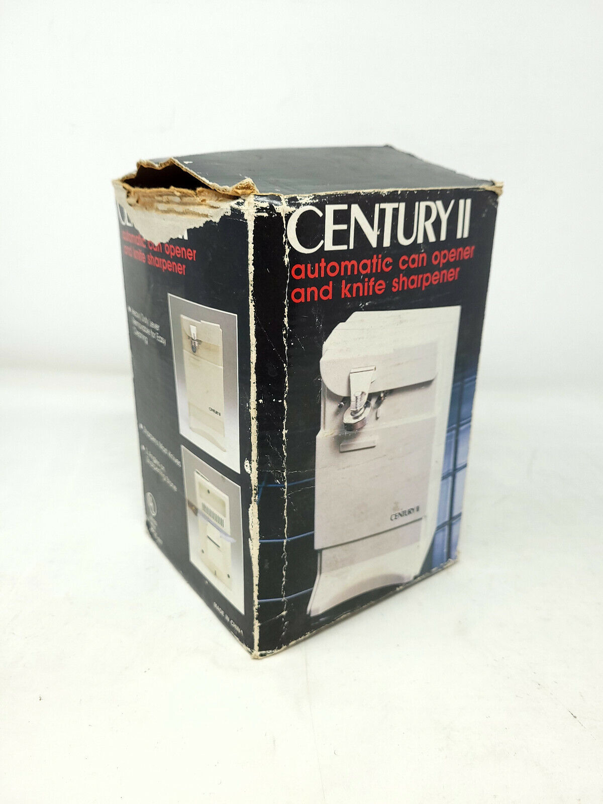 Century II Automatic Electric Can Opener - Vintage with box