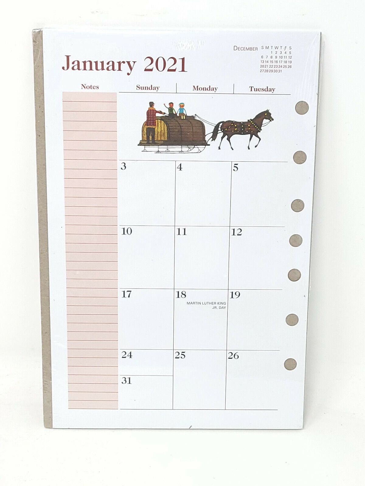 2021 Monthly Planner Refill by AT-A-GLANCE, CW81-685 5-1/2" x 8-1/2" size 4