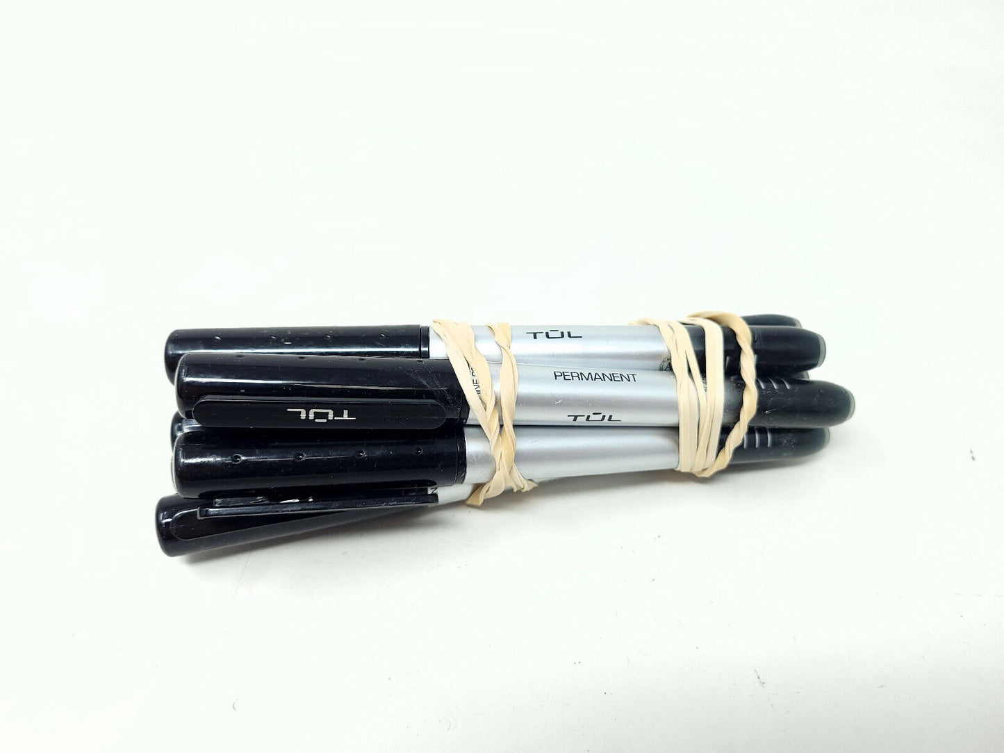 Lot of 7x TUL Permanent Markers PM Series Fine Point Black - New with tag