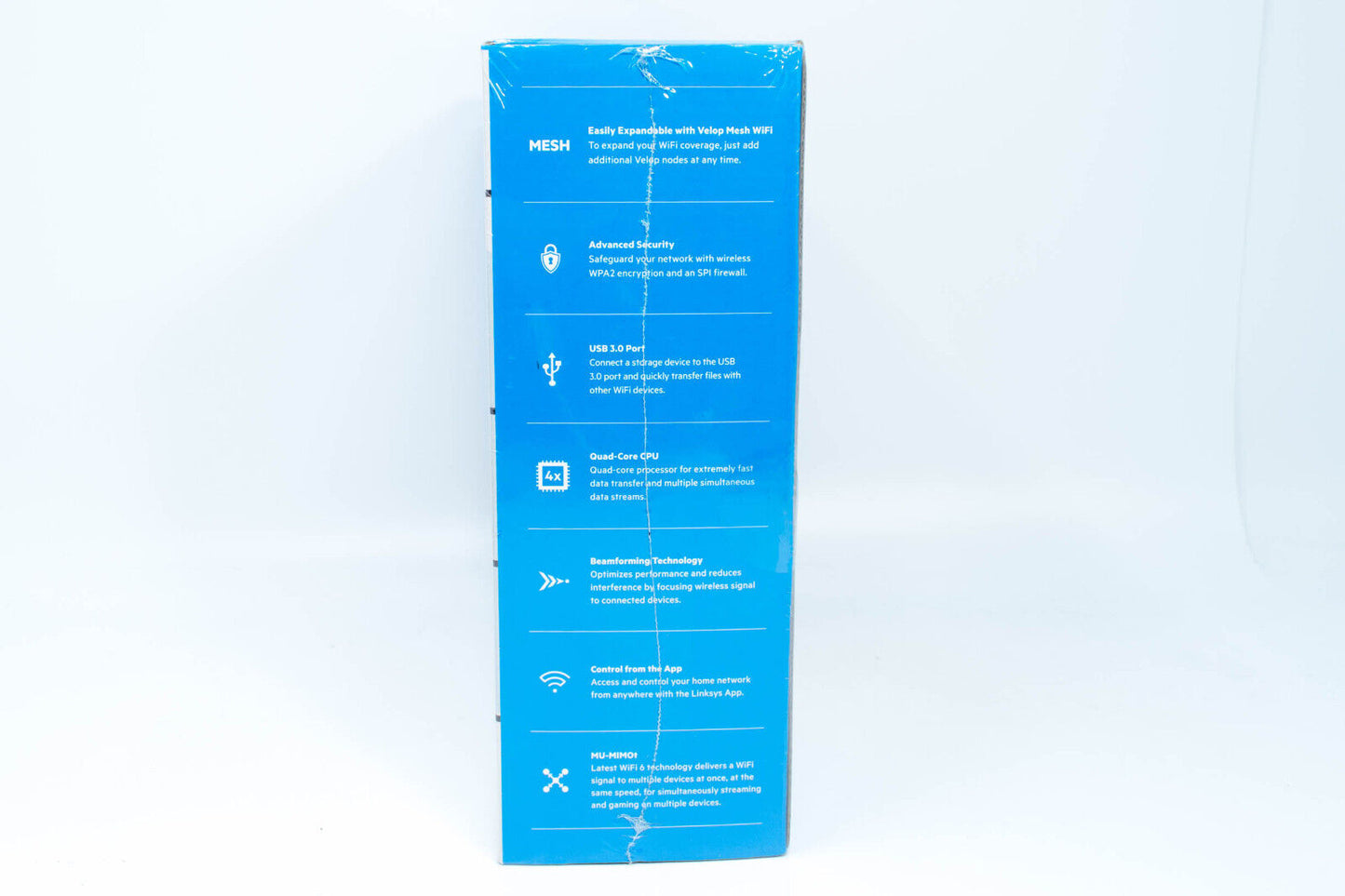 Linksys Max-Stream Dual-Band WiFi 6 Router MR7350 - Open Box