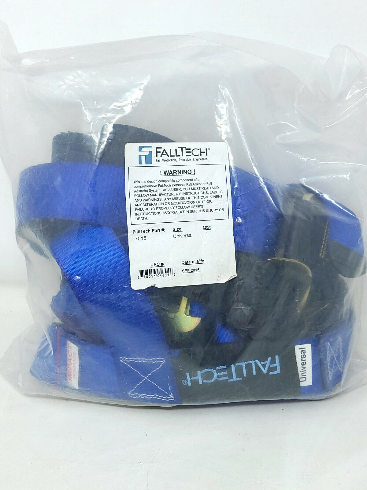 Falltech 7015 - Universal Lift Fall Protection Kit - Mfg: 09/2015 - New