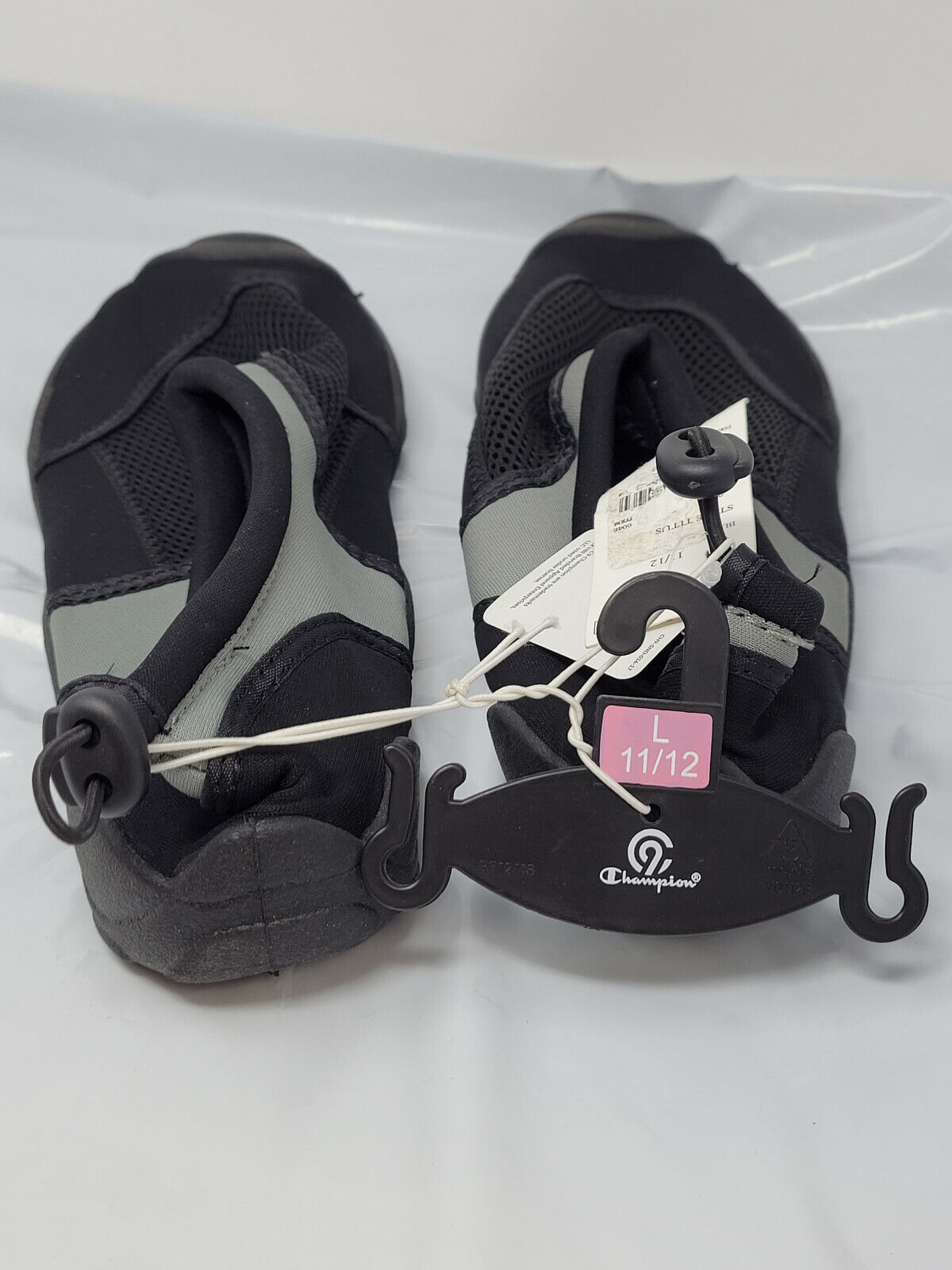 C9 Champion Mens Water Shoes Sz Medium 11/12 Black Aqua Socks Water Sandal