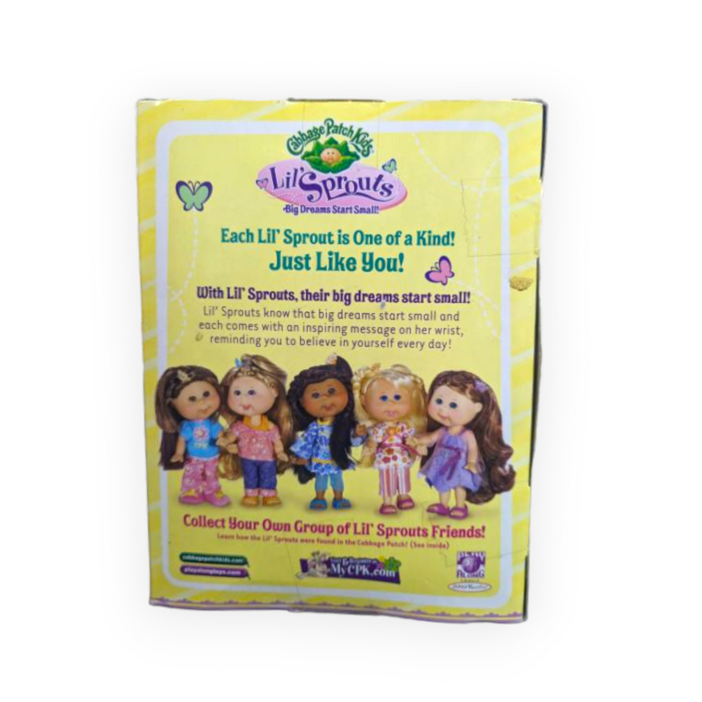 Lil's Sprouts Cabbage Patch Kids Reese Vivian Doll Set -'Believe in Your Dreams'