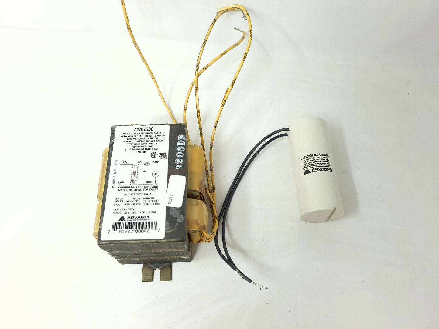 Advance 71A5530 175-Watt Metal Hallide -Mercury 277V Ballast Kit - NEW OPEN BOX