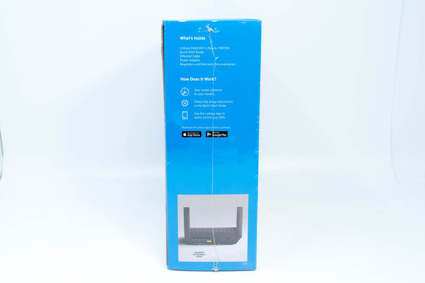 Linksys Max-Stream Dual-Band WiFi 6 Router MR7350 - Open Box