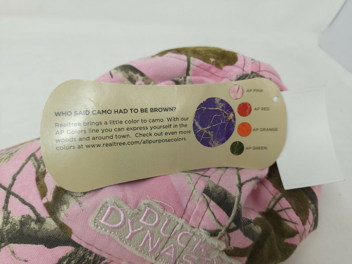Duck Dynasty Pink Camouflage Adjustable Women's Baseball Ball Cap Hat - NEW