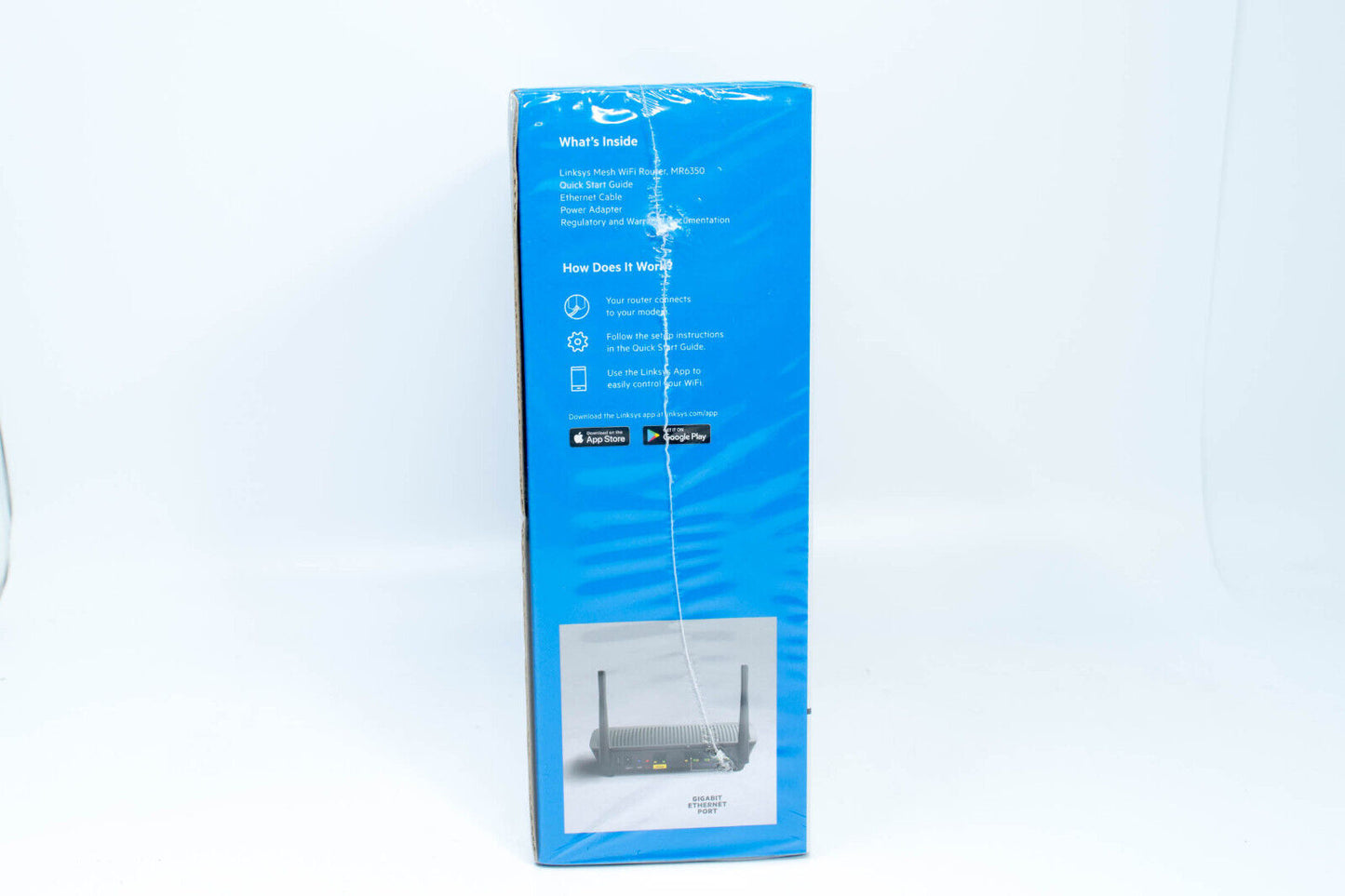 Linksys Max-Stream Dual-Band Mesh Wi-Fi 5 Router MR6350 AC1300 12+ Devices -NEW3