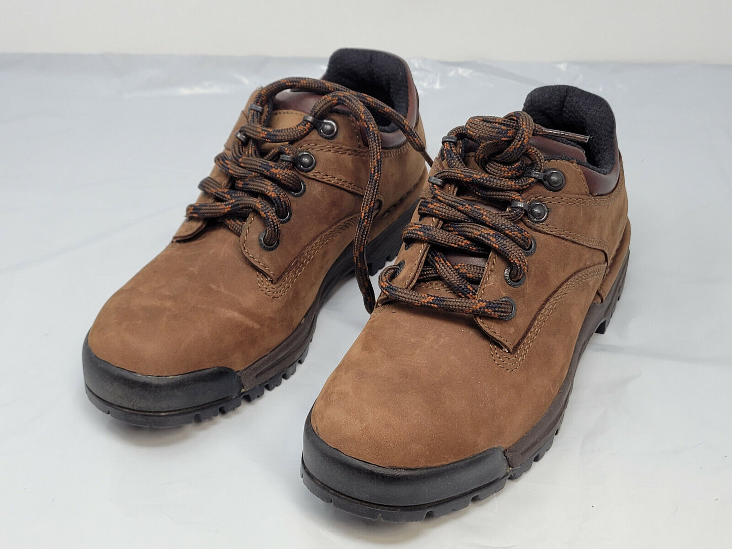 Rockport XCS Womens Sz 6.5M Vibram Leather Hiking Boots Brown Lace-Up WLV41