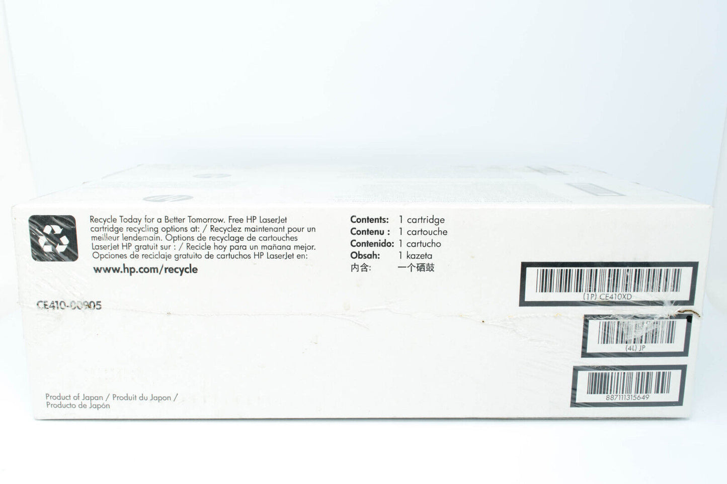 HP 305X - Original LaserJet Cartridge Black (CE410XD) - TWO PACK - NEW
