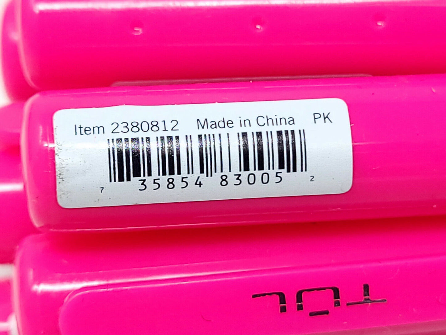 Lot of 10x TUL Permanent Markers PM Series Fine Point Pink - New with tag