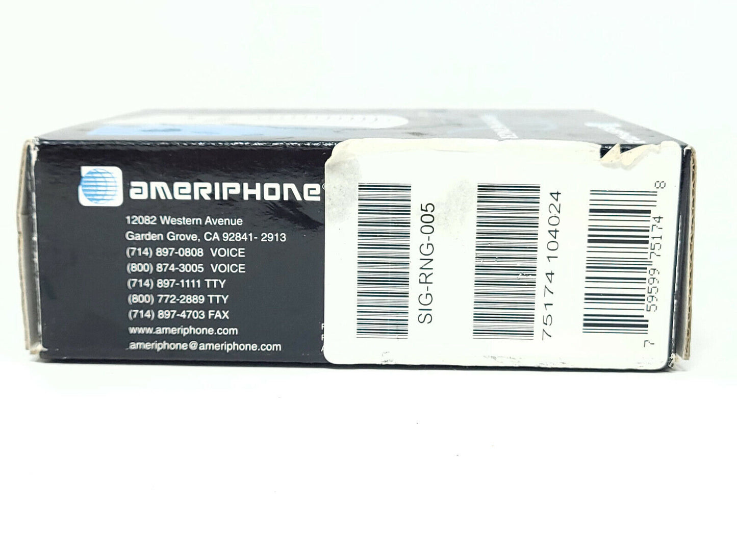 Ameriphone Super Phone Ringer Hearing Impaired Assist Adjustable 95 db SR-100