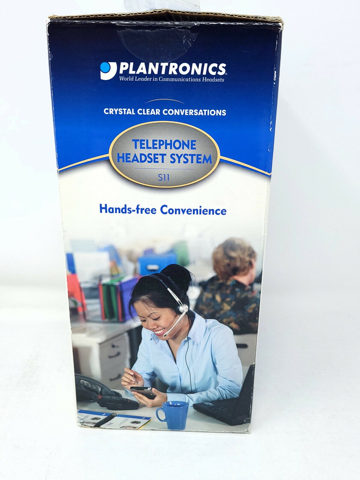 Plantronics S11 Headset System for Avaya Nortel Polycom - Open Box