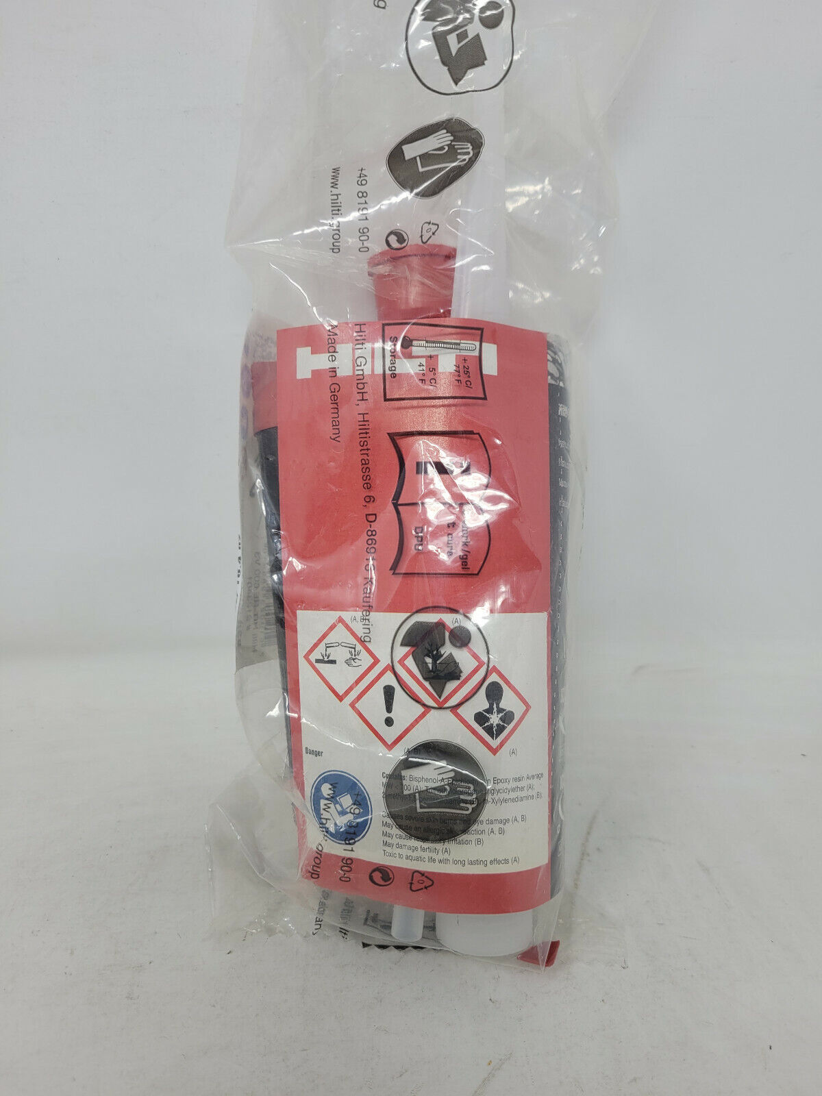 HILTI 2123401 Ultimate-performance injectable epoxy mortar HIT-RE 500 V3 11.1 oz