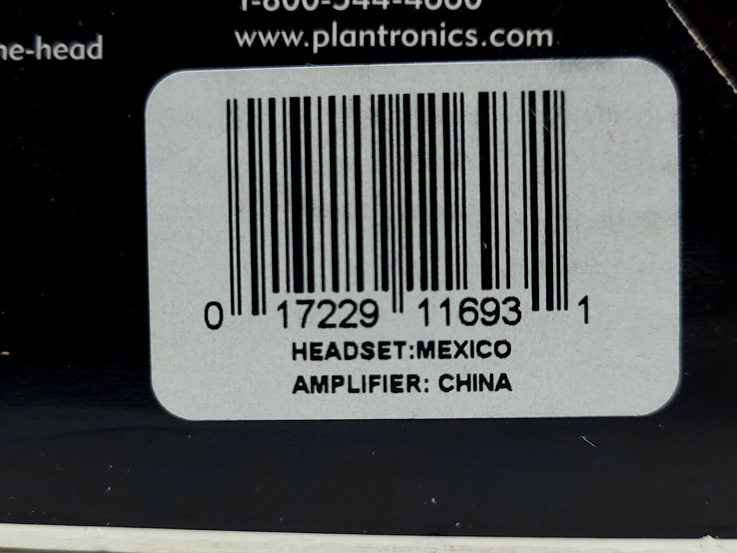 Plantronics S11 Headset System for Avaya Nortel Polycom - Open Box