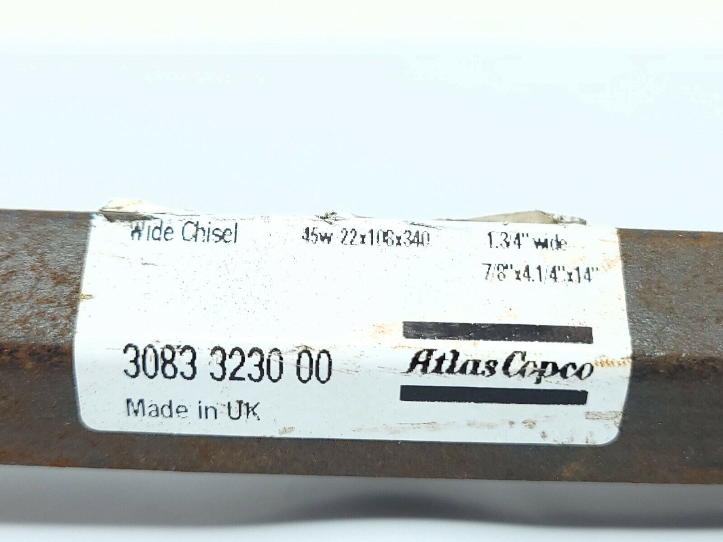 Cobra Combi Pionjar Jackhammer bit Atlas Copco 3083 3230 00 7/8* 1 3/4" - READ