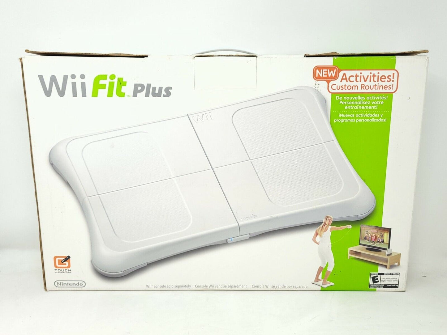 Nintendo Wii Fit Plus with Balance Board - Silicone Grip -CASE- Complete In Box