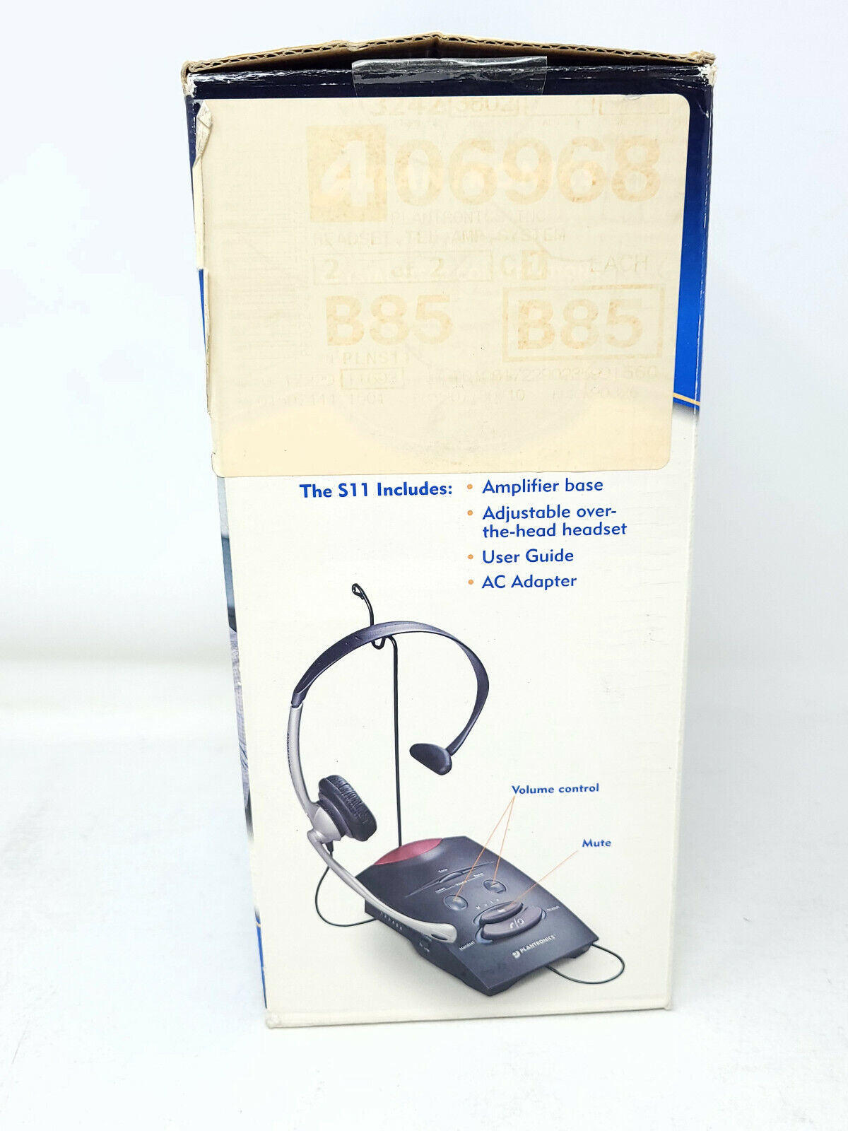 Plantronics S11 Headset System for Avaya Nortel Polycom - Open Box