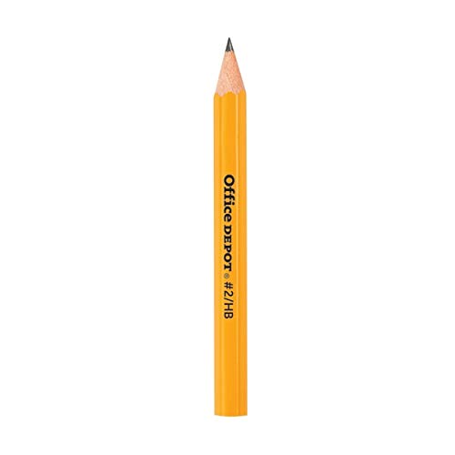 Office Depot® - Golf Pencil - Golf Pencils Yellow Sharpened - Yellow - BX of 144