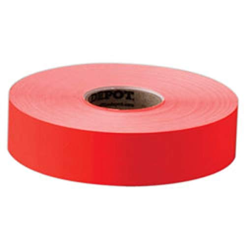 Office Depot General Purpose Adhesive Pricemarking Labels, Flourescent Red, 2500 Labels/Roll, Pack of 1, 925PB0007