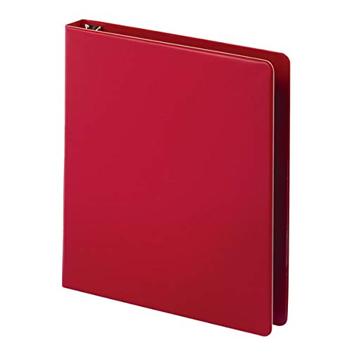 Office Depot Brand Heavy-Duty D-Ring Binder, 1" Rings, 59% Recycled, Dark Red