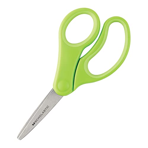 Scholastic Kids Scissors, 5", Pointed, Assorted Colors