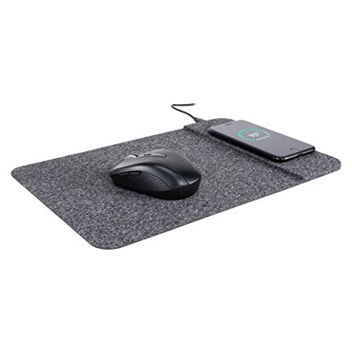 Allsop ALS32192 Powertrack Wireless Charging Mousepad, Black