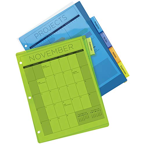 Avery 5-Tab Plastic Binder Dividers