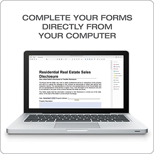 Adams Real Estate Forms Library, Downloadable Product Details on Packaging (SS502)