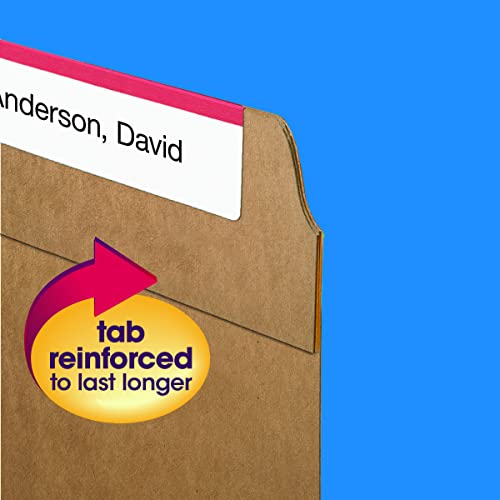 Smead Fastener File Folder, 2 Fasteners, Reinforced Straight-Cut Tab, Letter Size, Kraft, 50 per Box (14813)