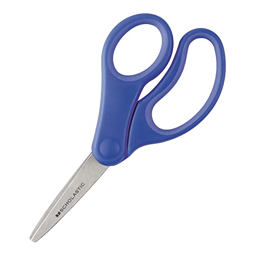 Scholastic Kids Scissors, 5", Pointed, Assorted Colors