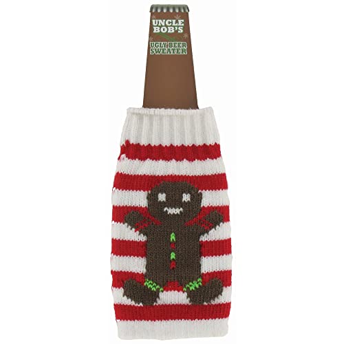 DM Merchandising Inc. 1 Uncle Bob's Ugly Beer Sweater Novelty Bottle Cover - Assorted Styles