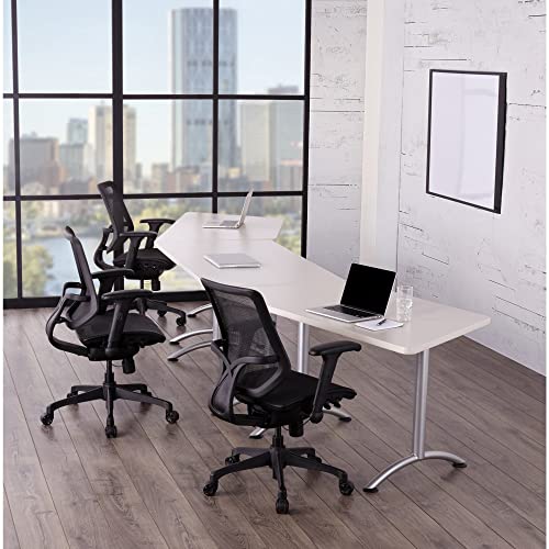 WorkPro® Flex Collection Trapezoid Table Top, Gray