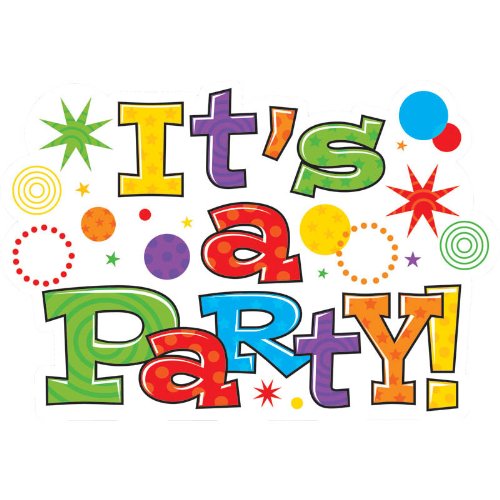 invitation party time horizontal