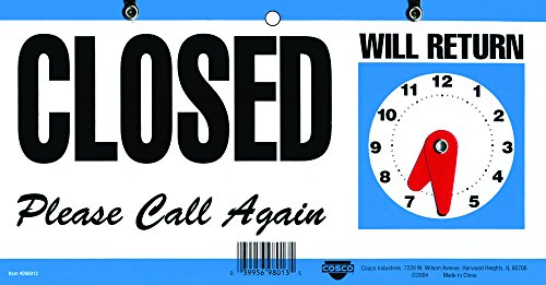 Cosco Sign, Open/Closed with Clock (098013)