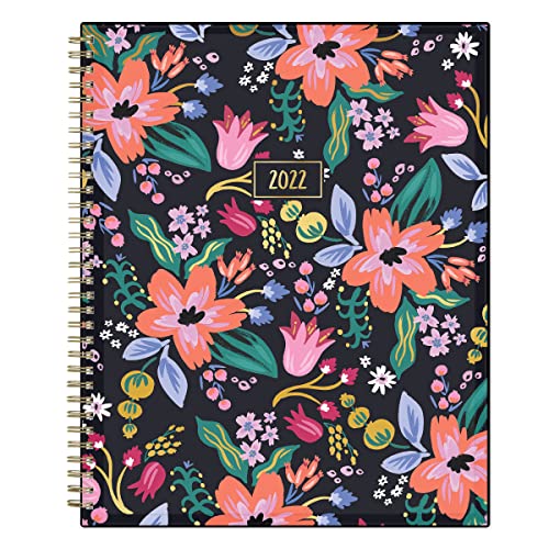 Blue Sky™ Idlewild Weekly/Monthly Planner, 8-1/2" x 11", Multicolor, January To December 2022, 134891
