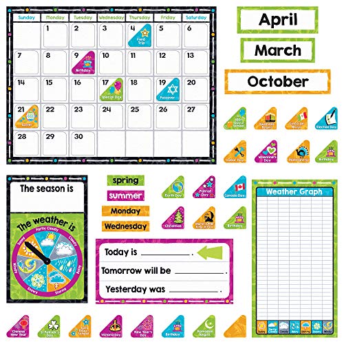 Color Harmony Calendar Bulletin Board Set