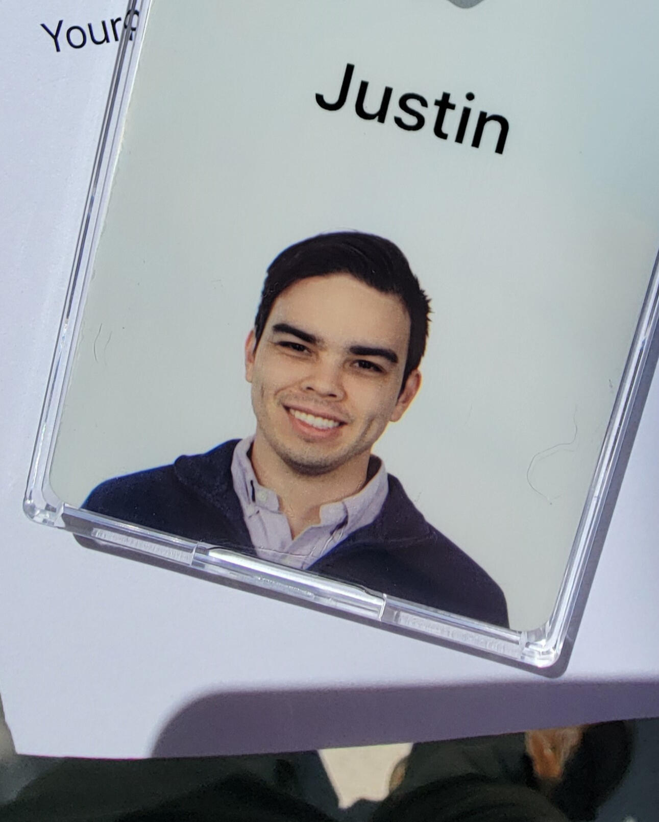 Portrait of Justin Crick
