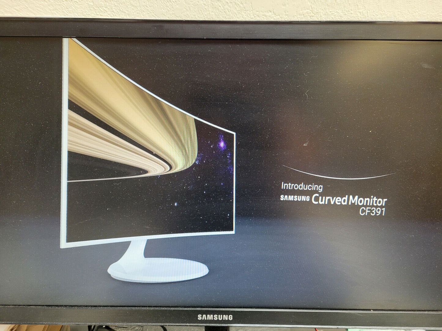 Samsung Monitor - Store Kiosk Demo Media Player -  "Curved FHD - CF Series"