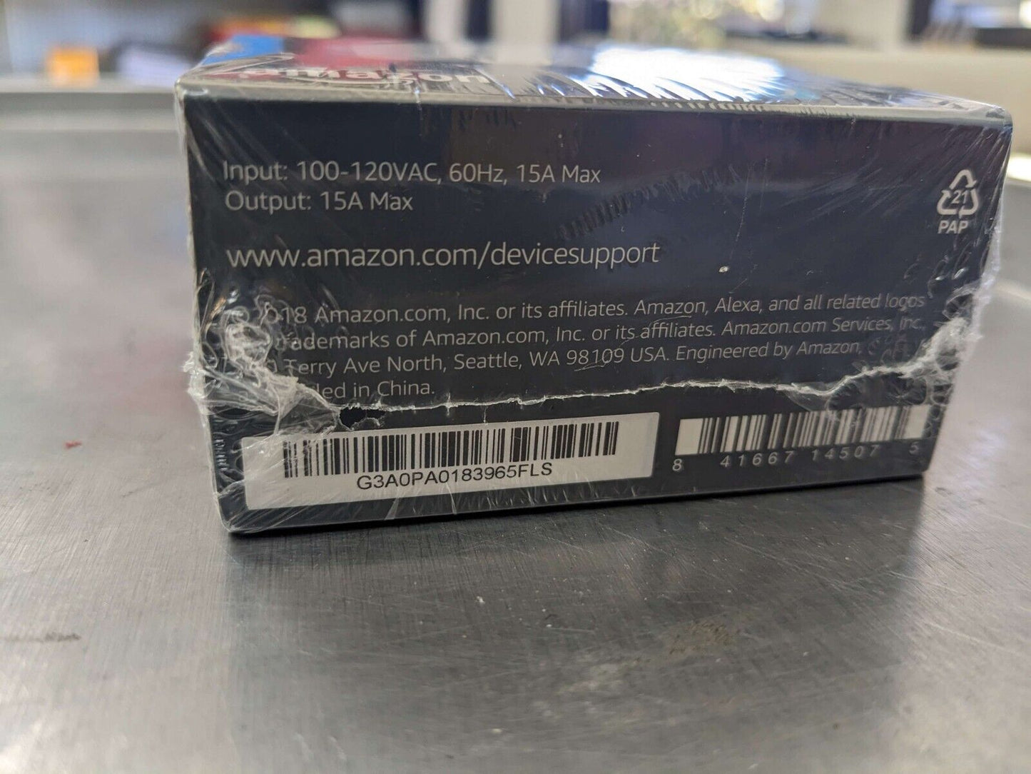 Amazon Smart Plug Works with Alexa control lights with voice easy to set up