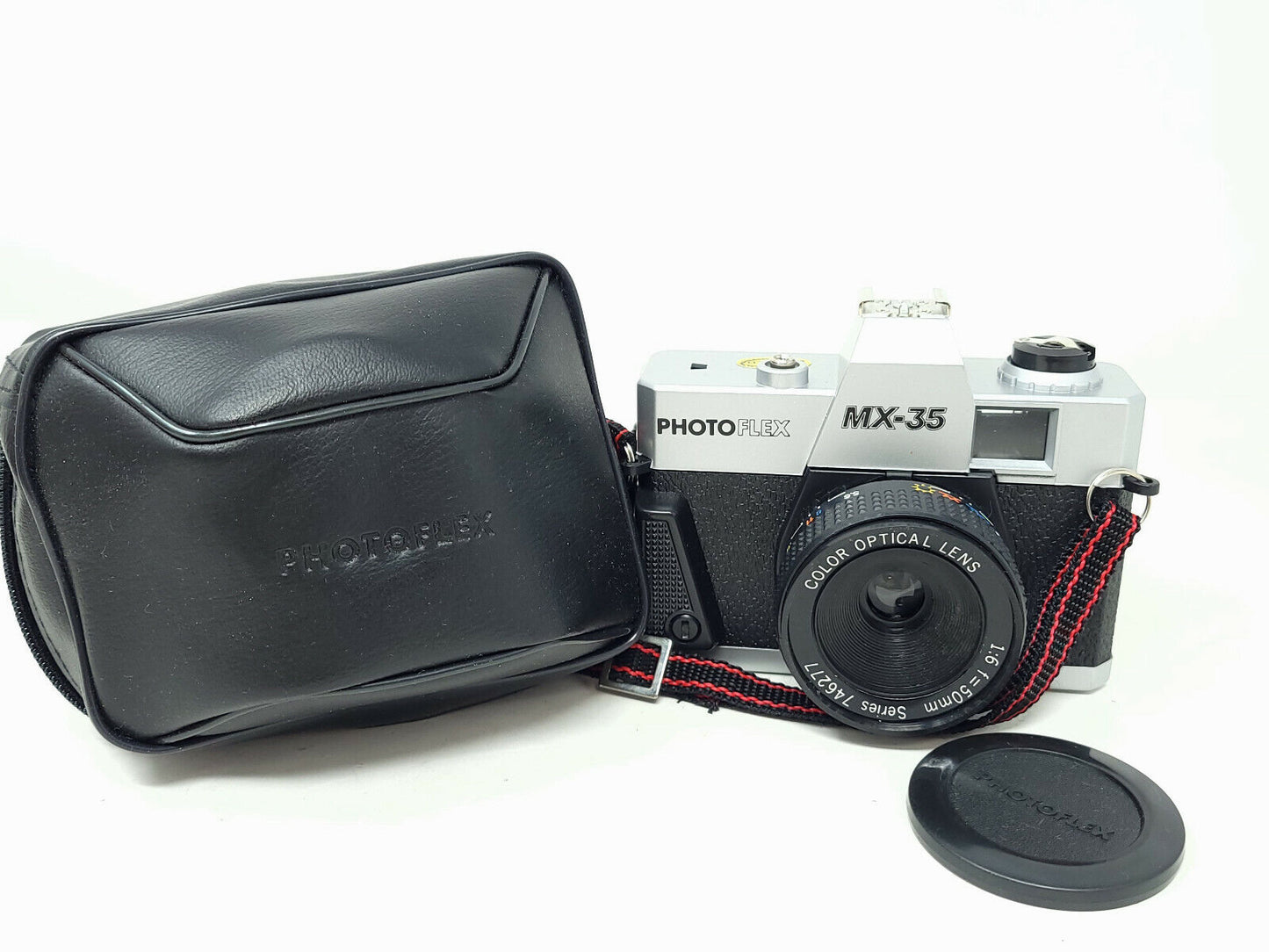 Photo Flex MX-35 35mm Film Camera 50mm - Plastic Camera - Box, Case, Manual