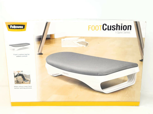 Fellowes I-Spire Series Foot Cushion/Rest, White/Gray (9311701) - OPEN BOX