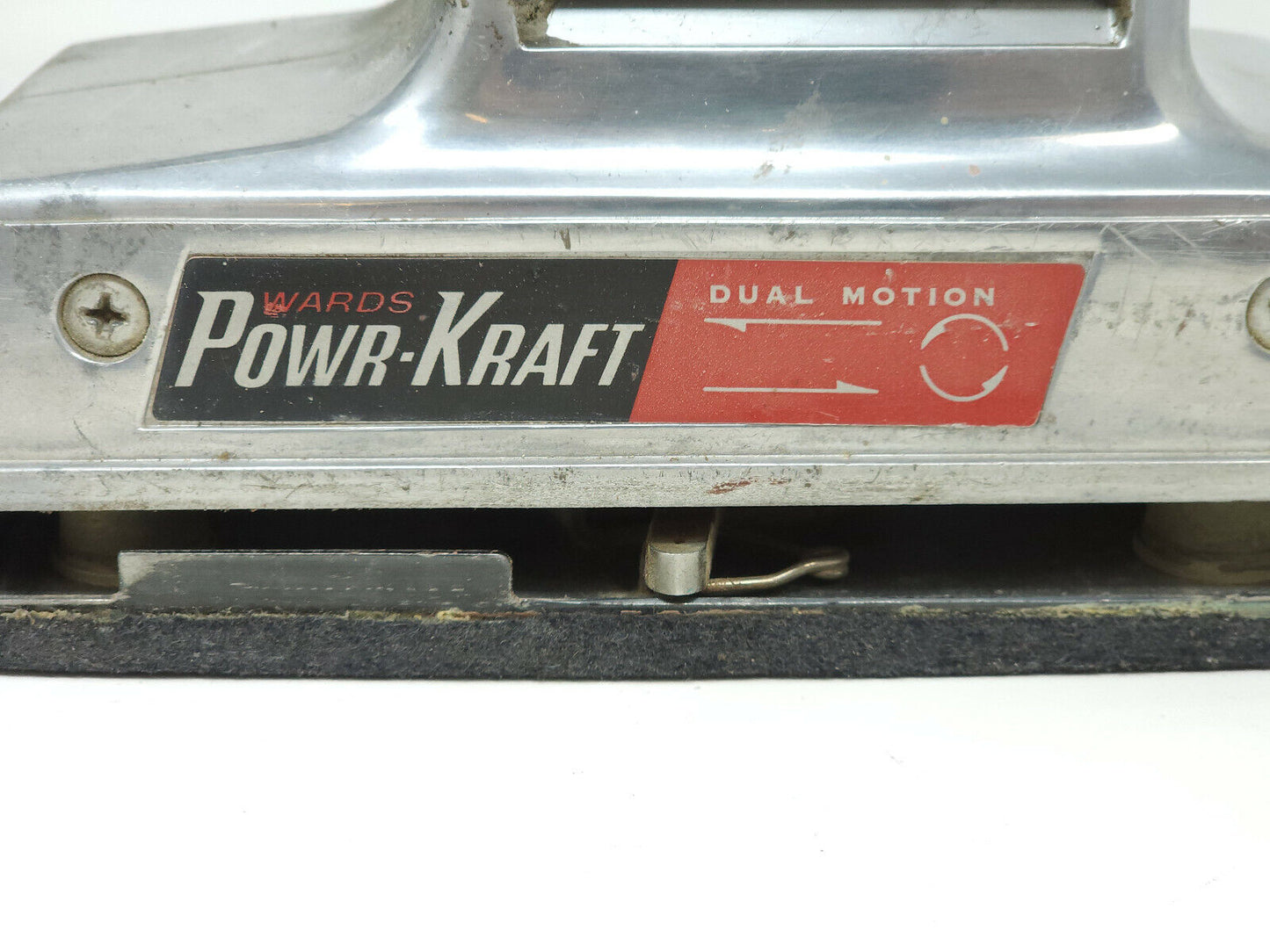 Vintage WARDS POWR/POWER KRAFT  Dual-Motion Sander 115 Volts  1/2 SHEET - TPC-84