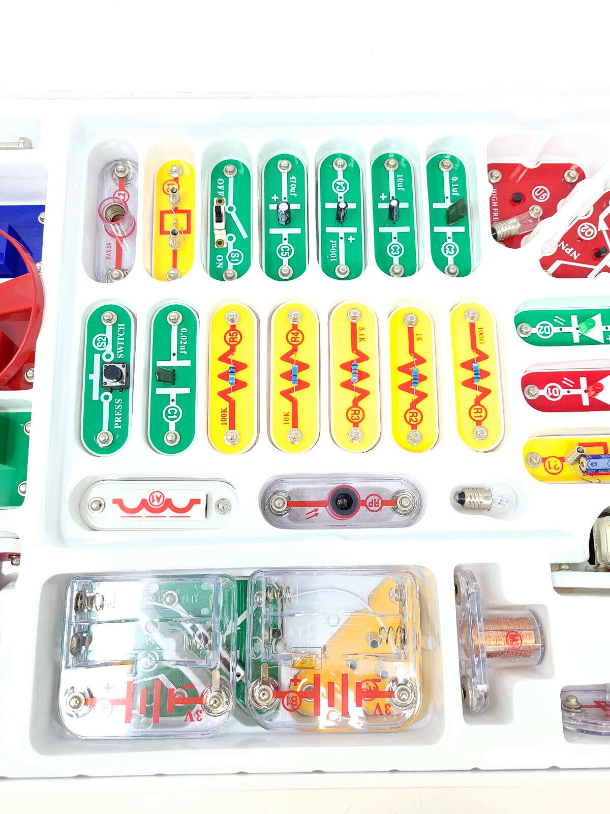 Electronic Snap Kits Circuits SC-300 Elenco - Electronics - NO MANUAL